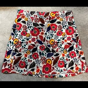 RipSkirt Hawaii Sz L length 20” Floral Wrap Skirt Quick Dry Hidden Pocket